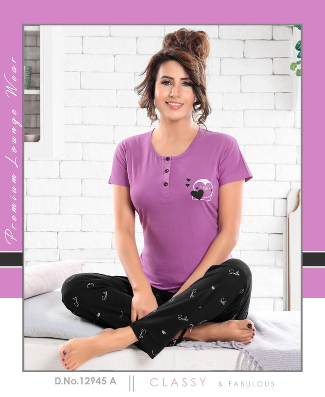 Night Wear Hosiery Cotton Wholesale Night Suits